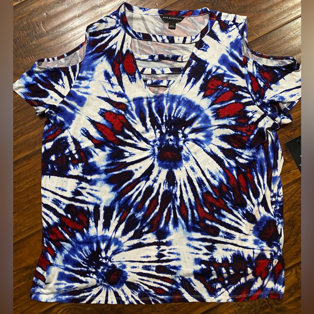 Rock and Republic XXL Tyedye shirt